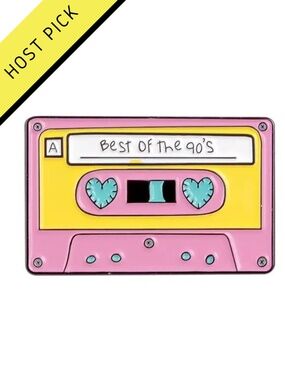 HP | 'Best Of The 90's' Cassette Pin
